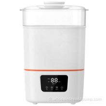 Stérilisateur électrique double biberon 3-en-1 sans BPA